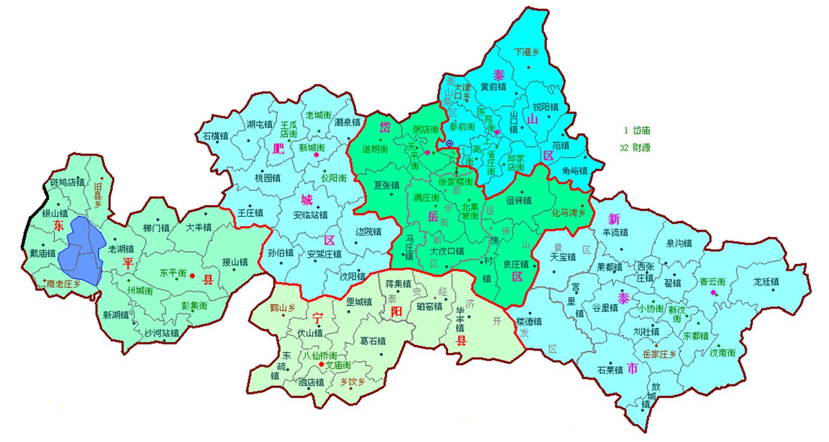 山东省东平县位置 山东省东平县的地理位置在哪里
