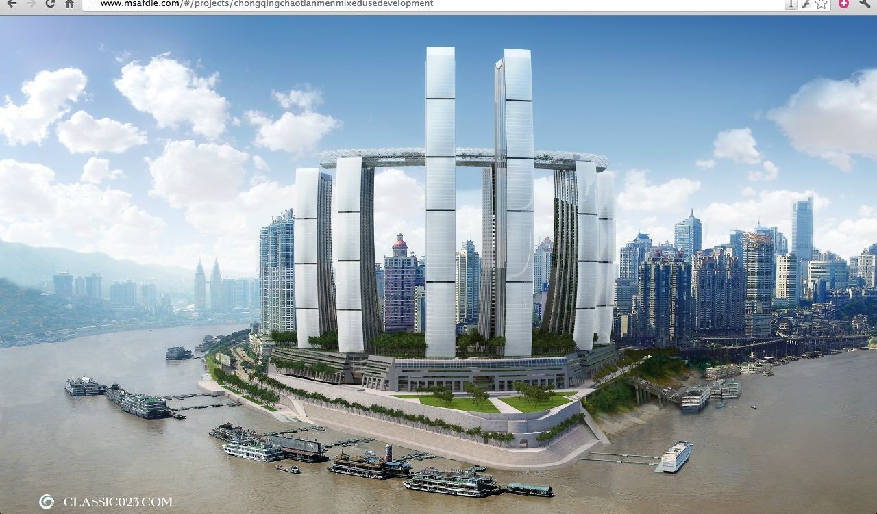 重庆来福士多少层楼高 重庆来福士的环境如何