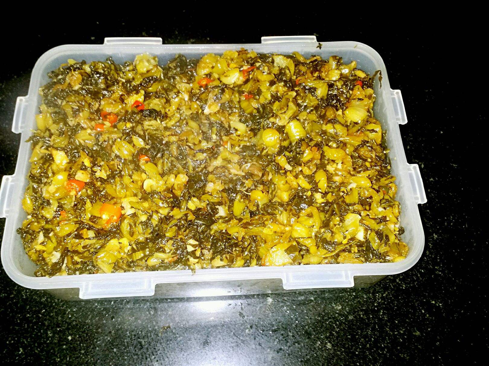 菜盒上甘琌籽的做法 来看看咯