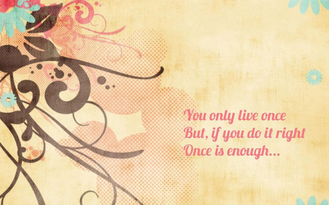 take your left hand, run endlessly in the rain, and finally, we