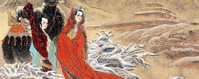 昭君出塞的故事简介