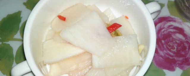 沙县小吃酸萝卜做法是什么，对于沙县小吃酸萝卜做法介绍的要点