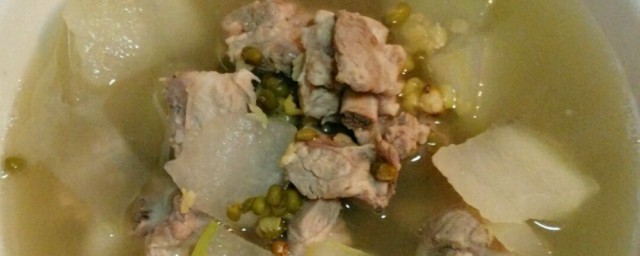 绿豆冬瓜排骨汤怎么做好吃如何，绿豆冬瓜排骨汤怎么做好吃可以吗
