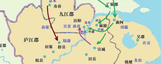 三国时的江东位置你了解吗？