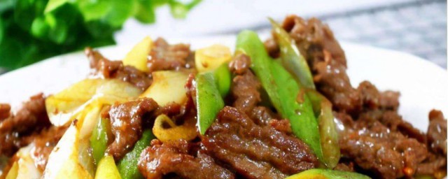 葱爆牛肉做法