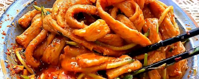 牛筋面怎么凉拌好吃